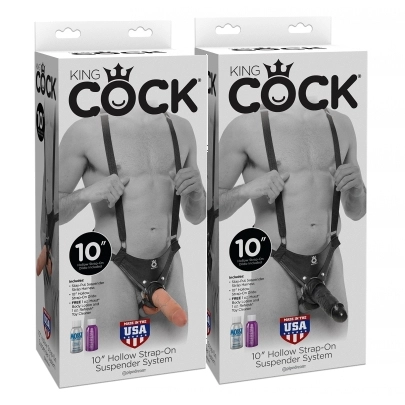 10 Hollow Strap-On Suspender System – Harnais Pour Lui – King Cock 1 10 Hollow Strap-On Suspender System – Harnais Pour Lui – King Cock