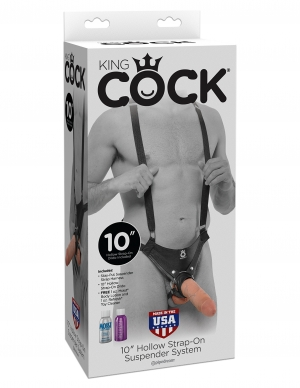 10 Hollow Strap-On Suspender System – Harnais Pour Lui – King Cock 2 10 Hollow Strap-On Suspender System – Harnais Pour Lui – King Cock – Image 2