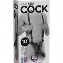 10 Hollow Strap-On Suspender System – Harnais Pour Lui – King Cock 16 10 Hollow Strap-On Suspender System – Harnais Pour Lui – King Cock -Pour couple boutique 10 Hollow Strap On Suspender System King Cock noir 2 1