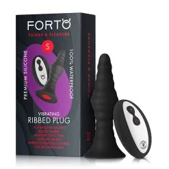 Vibrating Ribbed Plug Small – Forto By Femmefunn