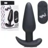 21X Silicone Butt Plug W/Remote – Plug Anale à Distance – Bang!