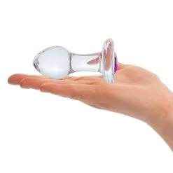 3.5 Bling Bling – Plug Anale En Verre Ornée D’un Bijou – Gläs -Pour couple boutique 3.5 Bling Bling Plug Anale en Verre Ornee dun Bijou Glas 3