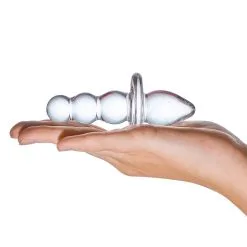 4 Titus – Plug Anale En Verre – Gläs -Pour couple boutique 4 Titus – Plug Anale en Verre – Glas 3