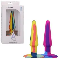 5 Inch – Groovy – A-Play – Plug Anale En Silicone – Doc Jonhson