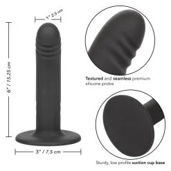 6 Ridged – Boundless – Gode En Silicone – California Exotics -Pour couple boutique 6 Ridged Boundless Gode en Silicone California Exotics 4