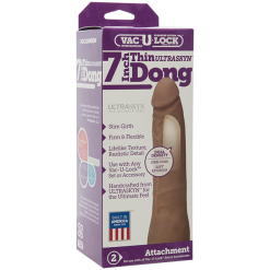 7 Inch Thin Dong Ultraskyn – Gode Vac-U-Lock – Doc Jonhson -Pour couple boutique 7 Inch Thin Dong Ultraskyn Gode Vac U Lock Doc Jonhson 3