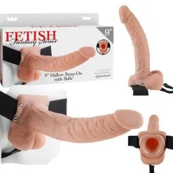 9âł Hollow Strap-On With Balls â Harnais Pour Lui â Fetish Fantasy Series