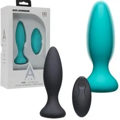 A-Play Beginner Vibe Silicone Anal Plug – Plug Anale à Distance – Doc Jonhson