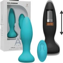 A-Play Experienced Thrust Silicone Anal Plug – Plug Anale Action De Poussée à Distance – Doc Jonhson