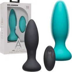 A-Play Experienced Vibe Silicone Anal Plug – Plug Anale à Distance – Doc Jonhson