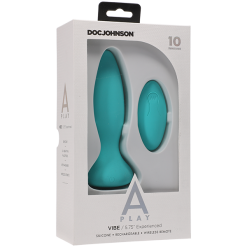 A-Play Experienced Vibe Silicone Anal Plug – Plug Anale à Distance – Doc Jonhson -Pour couple boutique A Play Experienced Vibe Silicone Anal Plug Plug Anale a Distance Doc Jonhson 3 2