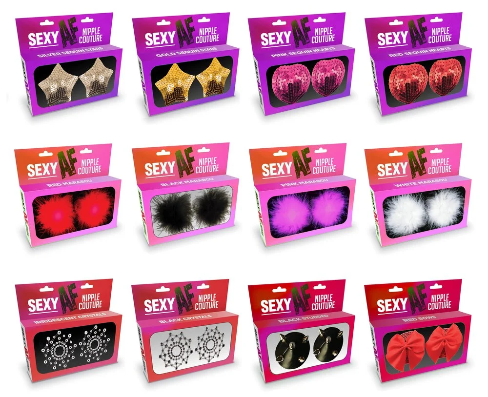 Crystal Covers – AF Nipple Couture – Pastilles à Mamelons 4 Crystal Covers – AF Nipple Couture – Pastilles à Mamelons – Image 4