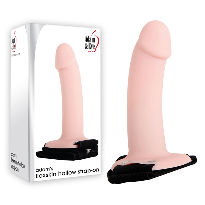 Adam’s Flexskin Hollow Strap-on – Harnais Pour Lui – Adam & Eve 1 Adam’s Flexskin Hollow Strap-on – Harnais Pour Lui – Adam & Eve