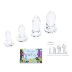 Anal Dilatators Set – Ensemble De Plugs Anales En Verre – B-Vibe -Pour couple boutique Anal Dilatators Set Ensemble de Plugs Anales en Verre B Vibe 5