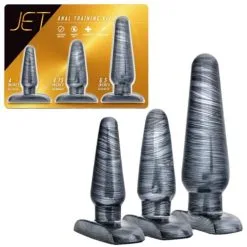 Anal Trainer Kit – Jet – Ensemble De Plugs Anales – Blush