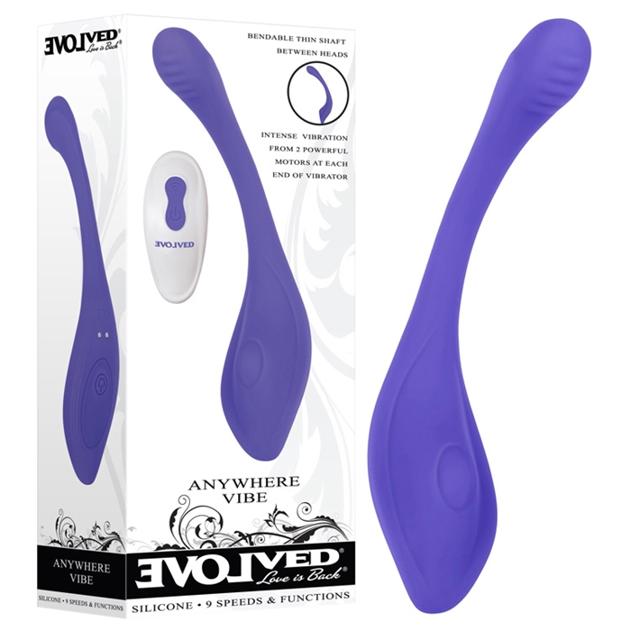 Anywhere Vibe – Vibrateur Polyvalent – Evolved 1 Anywhere Vibe – Vibrateur Polyvalent – Evolved