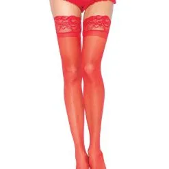 Bas Haut De Cuisse Avec Dentelle – 1022 – Leg Avenue -Pour couple boutique Bas 10221 Leg Avenue 3