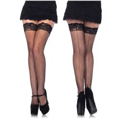 Bas Filet Stay-up – 9035 – Leg Avenue -Pour couple boutique Bas Filet Stay up 9035 Leg Avenue 2