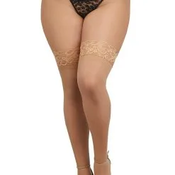 Bas De Nylon – 0005X – Grande Taille – Dreamgirl -Pour couple boutique Bas de Nylon 0005X Grande Taille Dreamgirl 1 1