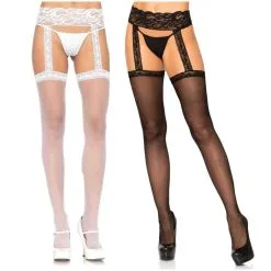 Bas En Dentelle Avec Porte-Jaretelles – 1767 – Leg Avenue