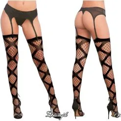 Bas En Filet Diamant – 0339 – Dreamgirl