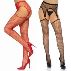 Bas En Filet Kya Avec Porte-Jaretelles -1784 – Leg Avenue