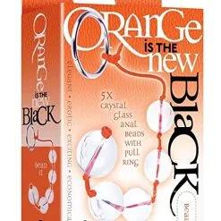 Bead It! – Boules Anales – Orange Is The New Black -Pour couple boutique Bead It Orange is the New Black 1