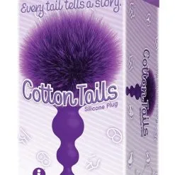 Beaded Cottontails – Plug Anale Avec Queue De Lapin – Icon Brands -Pour couple boutique Beaded Cottontails – Plug Anale avec Queue de Lapin – Icon Brands 3