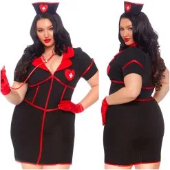 Bedside Babe -Infirmière – 86857X – Grande Taille – Leg Avenue