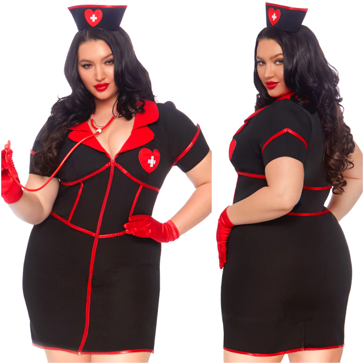 Bedside Babe -Infirmière – 86857X – Grande Taille – Leg Avenue 1 Bedside Babe -Infirmière – 86857X – Grande Taille – Leg Avenue