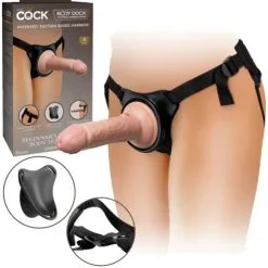 Beginner’s Silicone Body Dock Kit – Ensemble De Harnais – King Cock Elite