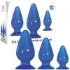Big Blue Jelly Backdoor Playset – Ensemble De Plugs Anale – Adam & Eve