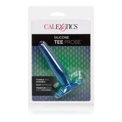 Silicone Tee Probe – Plug Anale – California Exotics -Pour couple boutique Bleu Silicone Tee Probe California Exotics b