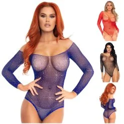 Body En Filet Avec Strass – 89231 – Leg Avenue