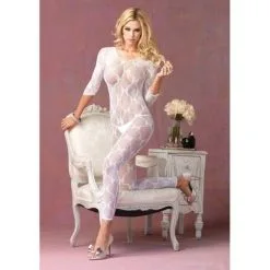 Bodystocking – 80461 – Leg Avenue -Pour couple boutique Bodystocking 80461 Leg Avenue Blanc 1 1