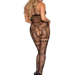 Bodystocking En Filet Avec Strass – 89276 – Leg Avenue -Pour couple boutique Bodystocking en Filet avec Strass 89276 Leg Avenue 3 1