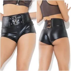 Booty Short Taille Haute – 21230 – Coquette