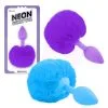 Bunny Tail – Neon – Plug Anale Avec Queue De Lapin