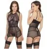 Bustier Avec Jarretières – 3836 – Coquette