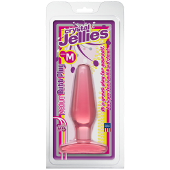 Butt Plug Medium – Crystal Jellies – Plug Anale – Doc Jonhson -Pour couple boutique Butt Plug Medium Crystal jellies Doc Jonhson Rose