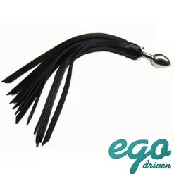 Butt Plug With Leather Tails – Plug Anale Avec Fouet – Ego Driven