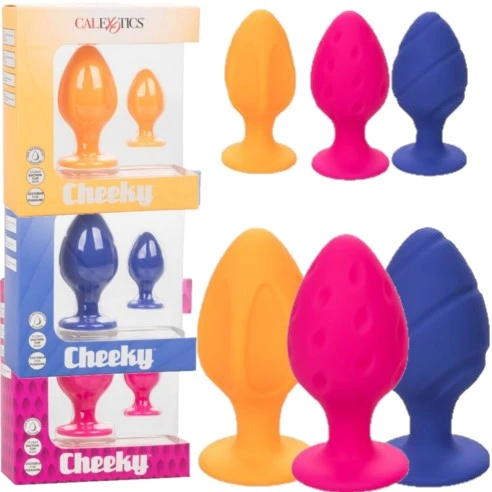 Cheeky – Ensemble De Plugs Anales – California Exotics 1 Cheeky – Ensemble De Plugs Anales – California Exotics