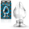 Clear Knight – Plug Anale XL En Verre – Renegade Glass
