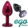 Anodized Butt Plug Small – Plug Anale Avec Bijou – Ego Driven