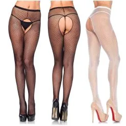 Collant En Résille Sans Entre-Jambe – 1404 – Leg Avenue