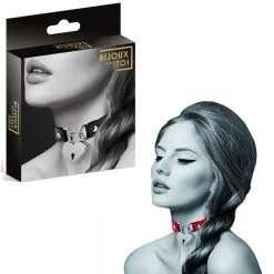 Collier Fetish Avec Cadena En Coeur – Bijoux Pour Toi