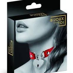 Collier Fetish Avec Cadena En Coeur – Bijoux Pour Toi -Pour couple boutique Collier Fetish avec Cadena en Coeur Bijoux pour Toi 3