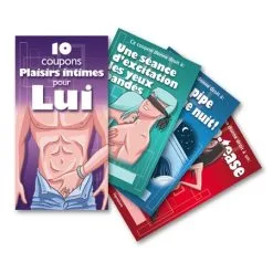 Coupons Plaisirs Intimes Pour Lui