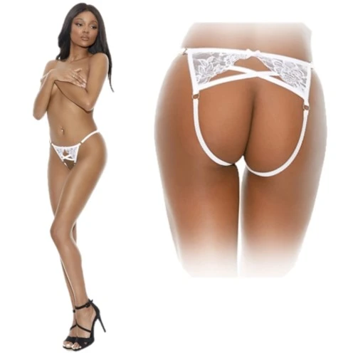 Criss-Cross Crotchless Panty – Culotte Sans Entre-Jambes – 6870 – Barely Bare 1 Criss-Cross Crotchless Panty – Culotte Sans Entre-Jambes – 6870 – Barely Bare