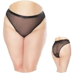 Culotte En Maille Taille Haute – 22136X – Grande Taille – Coquette